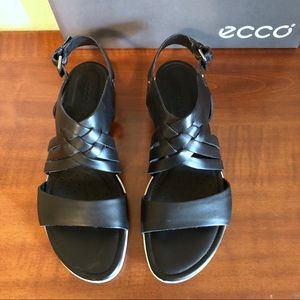 ecco touch braided sandal